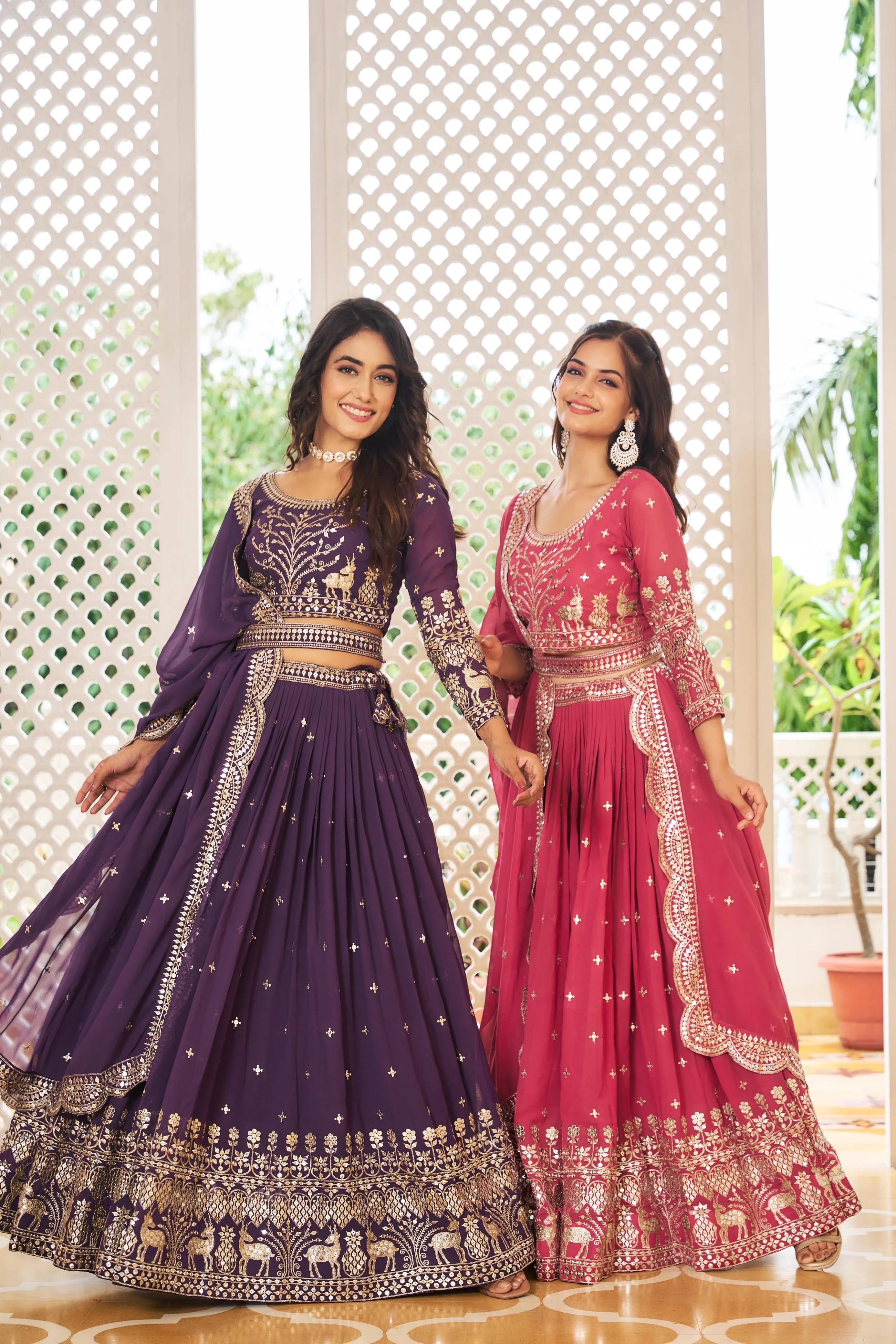 Buy Heavy Fox Georgette Premium Gown in Surat - Reseller Bazzar